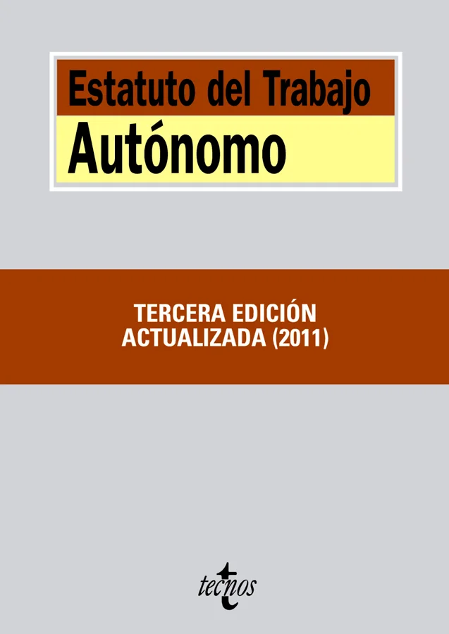 La obra incorpora la redacción completa del Estatuto del Trabajo Autónomo (Ley 20/2007, de 11 de julio), al tiempo que lo integra por medio de la ...