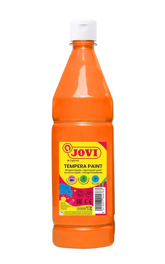 Témpera Jovi 1000ml taronja