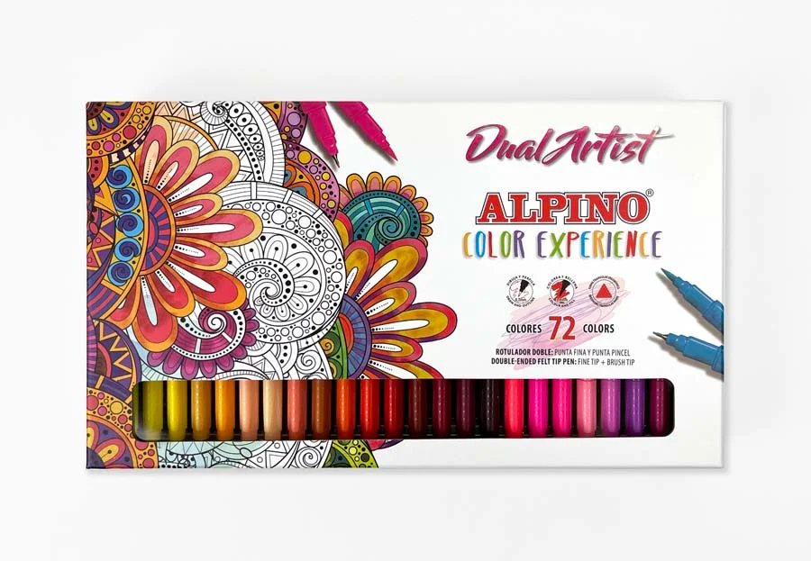 Retoladors Alpino Dual Artist Color Experience 72 colors Retoladors Alpino Dual Artist Color Experience 72 colors