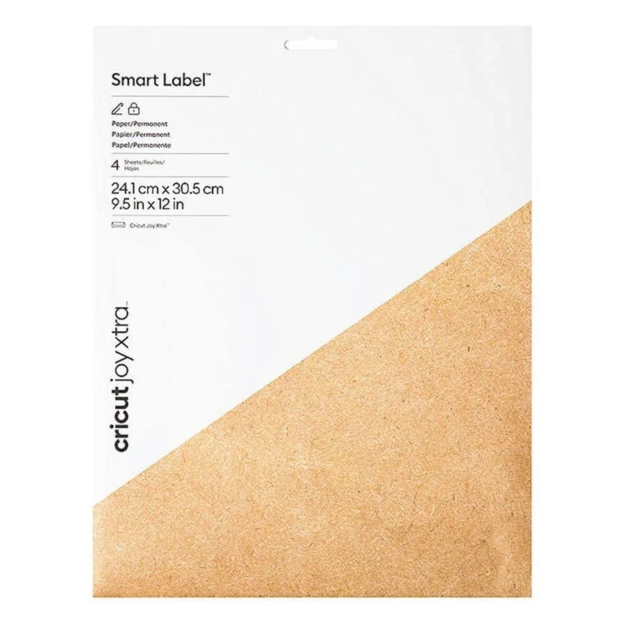 <p>Vinilo adhesivo imprimible Kraft de color marrón para la Cricut Joy. Ideal para dar un toque rústico y natural a sus proyectos. Medida: 12 pulg...