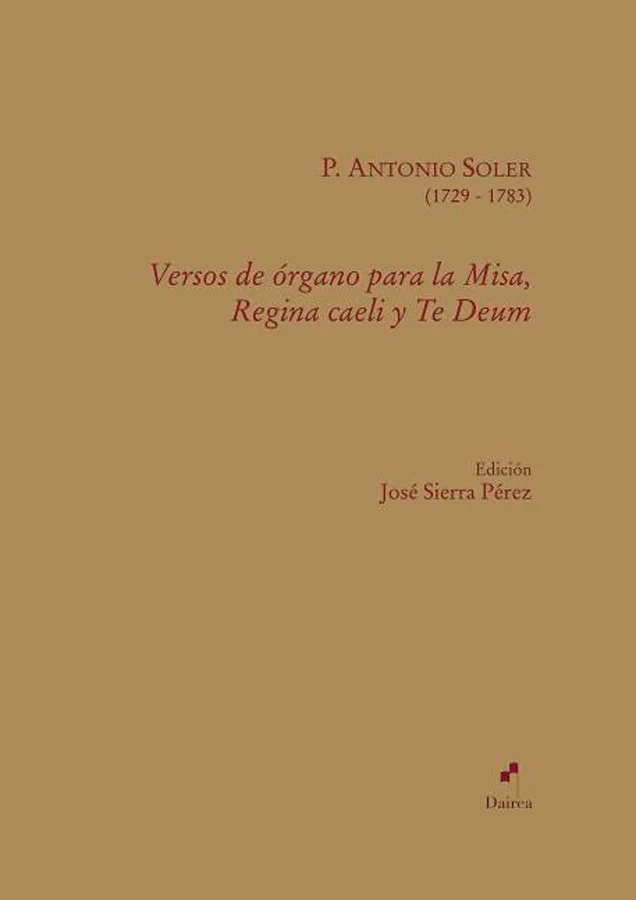 La presente edición recoge el conjunto de los versos que el P. Antonio Soler escribió para el órgano en el monasterio de El Escorial. Los versos d...