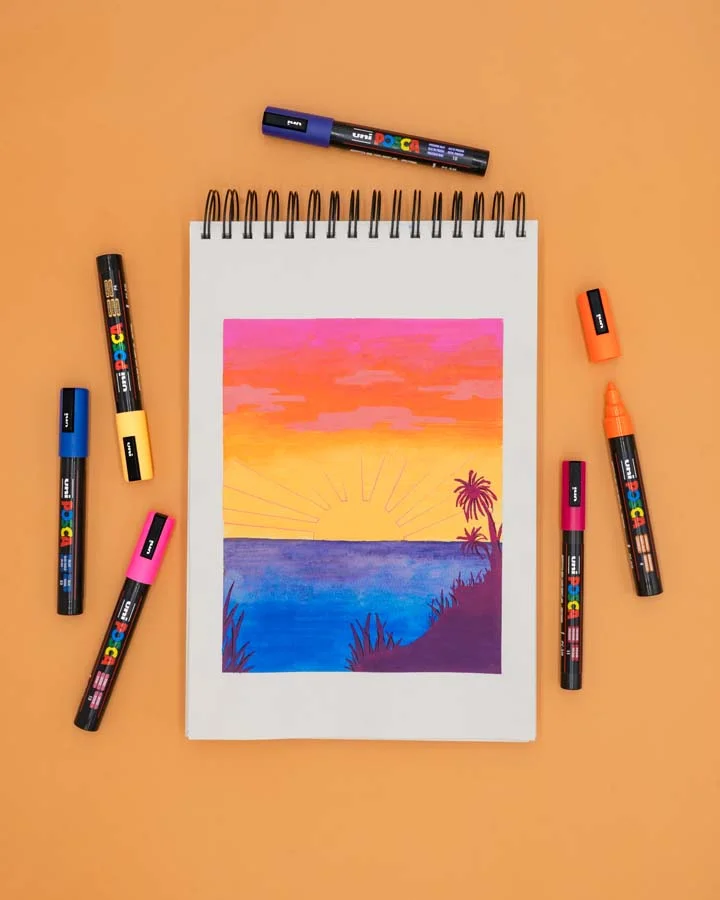Retoladors Posca PC-3M 0,9-1,3mm Basics 8 colors Retoladors Posca PC-3M 0,9-1,3mm Basics 8 colors