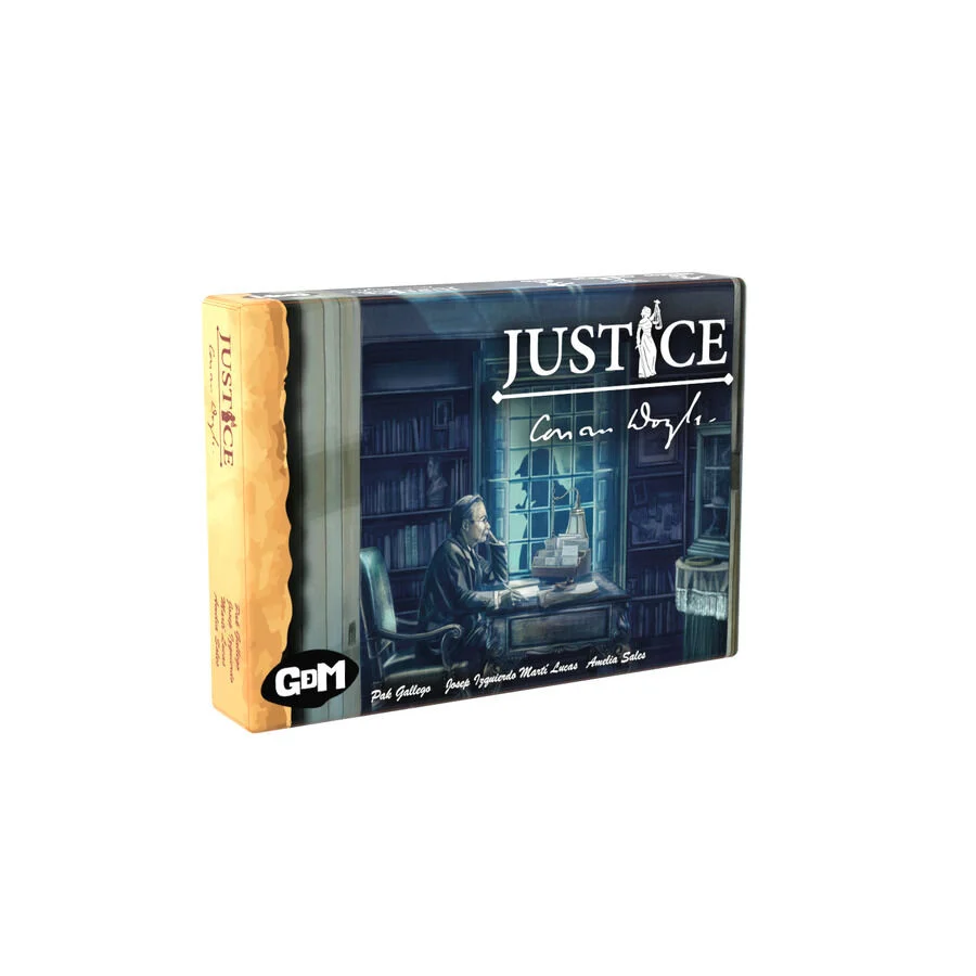 Justice: Doyle Acusat és un joc de cartes que pertany a una nova sèrie de jocs narratius en el qual els jugadors representaran un judici oral. Tra...