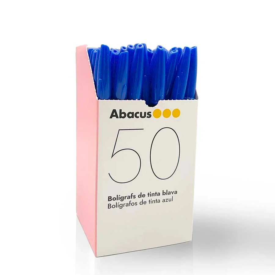 Bolígraf Abacus blau