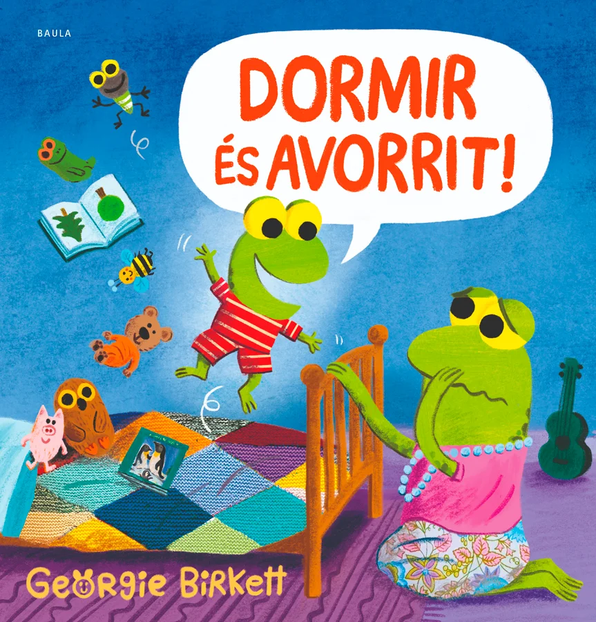 És hora d'anar a dormir. Al protagonista d'aquest conte li llegeixen tres contes, li fan disset petonets i li canten una cançó de bressol. I, tot ...