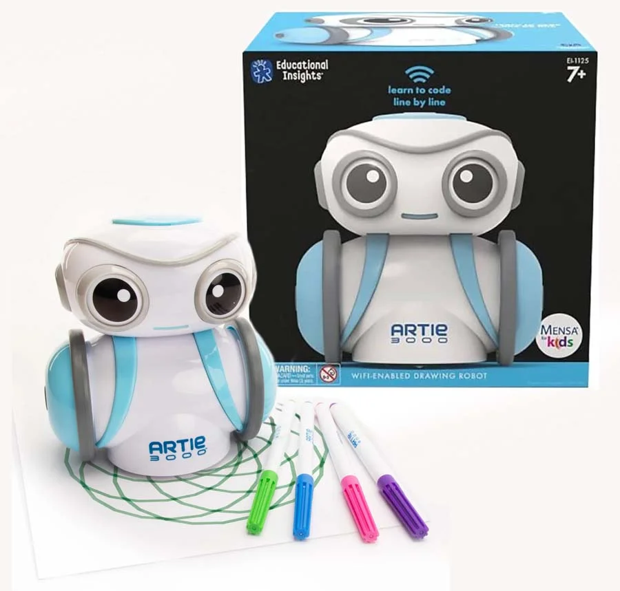 <p><strong>Artie 3000</strong></p>Artie 3000 és un robot educatiu que introdueix els infants en el món de la programació real.</p><p>Els usuaris d...