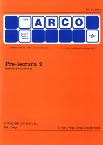 Mini Arco Pre-Lectura 2 MINIARCO Mini Arco Pre-Lectura 2 MINIARCO