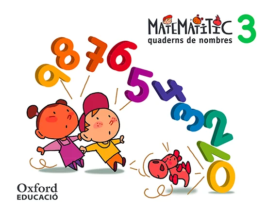 Llibre de text de Matematitic. Quaderns De Nombres. Nivell 3 recomanat per l’assignatura de Matemàtiques per al curs de Infantil 5 anys amb una ed...
