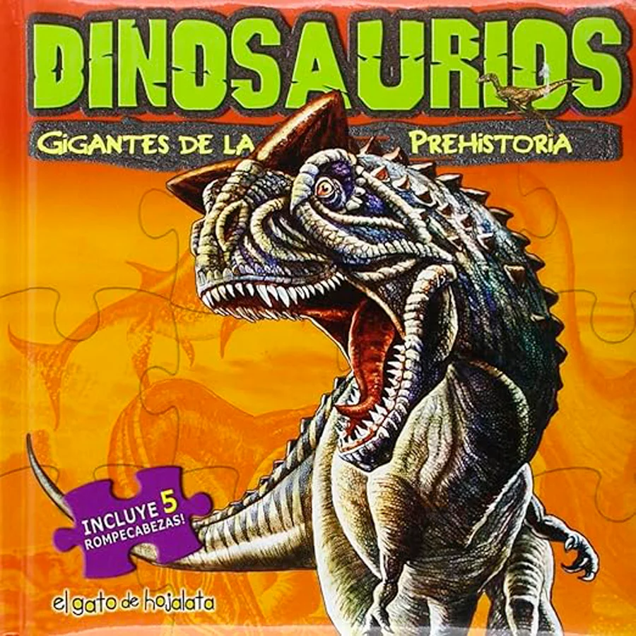 Con este libro aprenderás jugando cómo era la vida de los asombrosos animales que habitaron nuestro planeta hace millones de años.