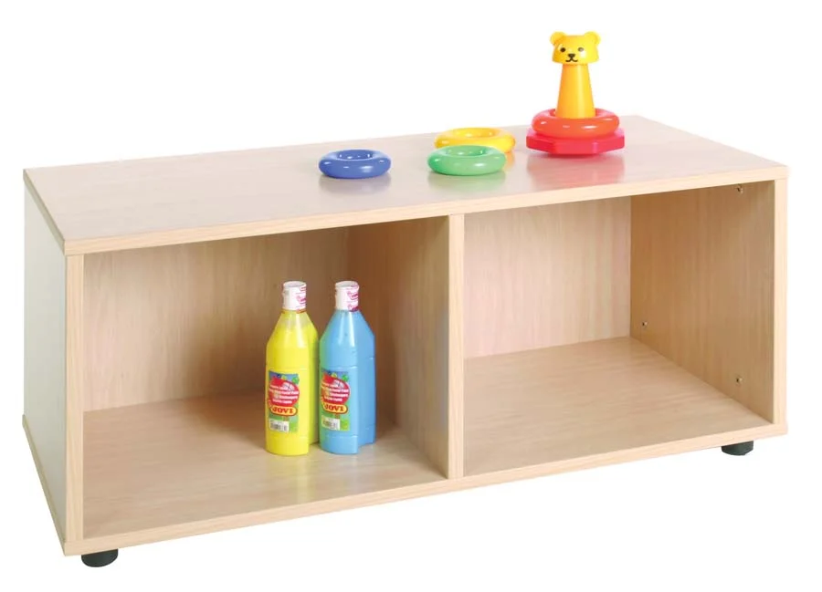 Moble superbaix 2 caselles 90x44x40cm estructura faig separador faig Moble superbaix 2 caselles 90x44x40cm estructura faig separador faig