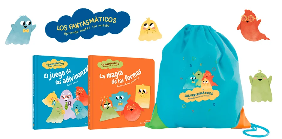 Este verano, llévate una mochila llena de aprendizaje y diversión con los Fantasmáticos. 2 libros + una exclusiva colorida mochila de regalo. Este...