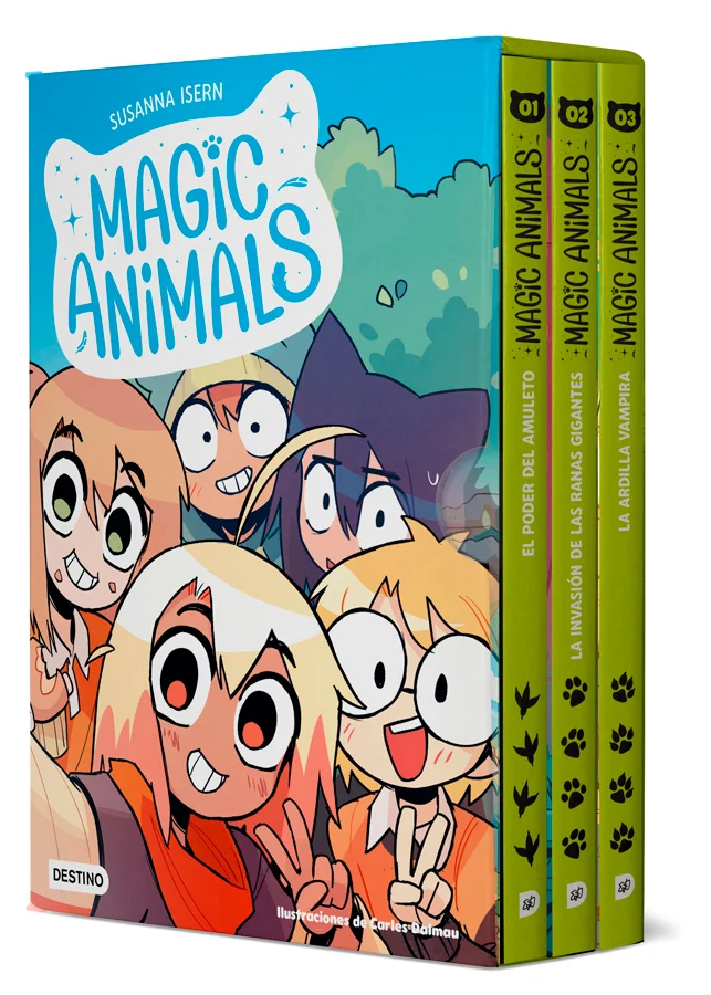 <p>En el misterioso valle de Blim habitan seres fantásticos capaces de adoptar forma de niño y de animal. Seres que, a través de un amuleto mágico...