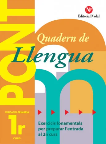 Cuaderno Llengua Pont 1r Primària Nadal recomendado para Lengua Catalana para el curso 1º Primaria con una edad recomendada de 6 a 7 años. Es un c...