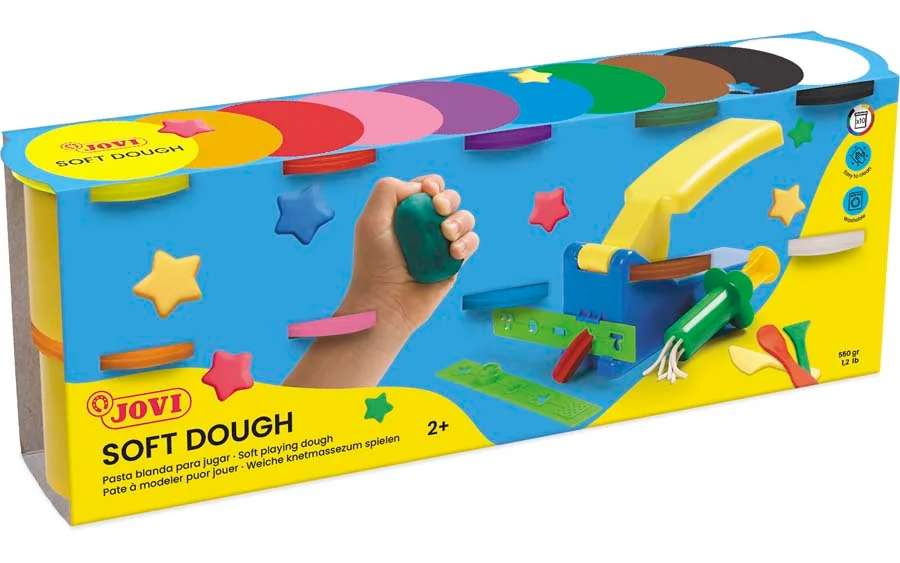 Pasta modelar Jovi Soft Dough 110g 10 colors