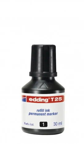 Tinta permanent Edding T-25 negre