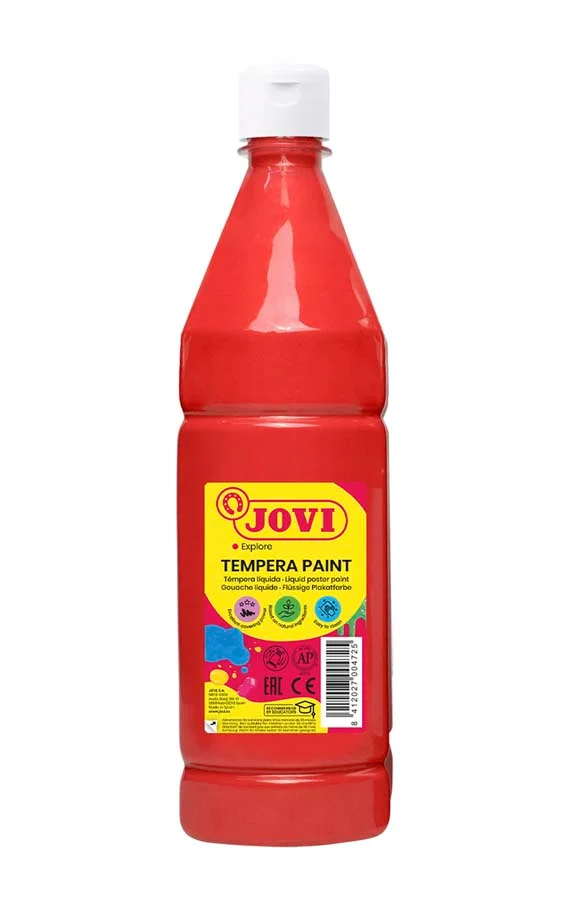 Tèmpera Jovi 1000ml vermell Tèmpera Jovi 1000ml vermell