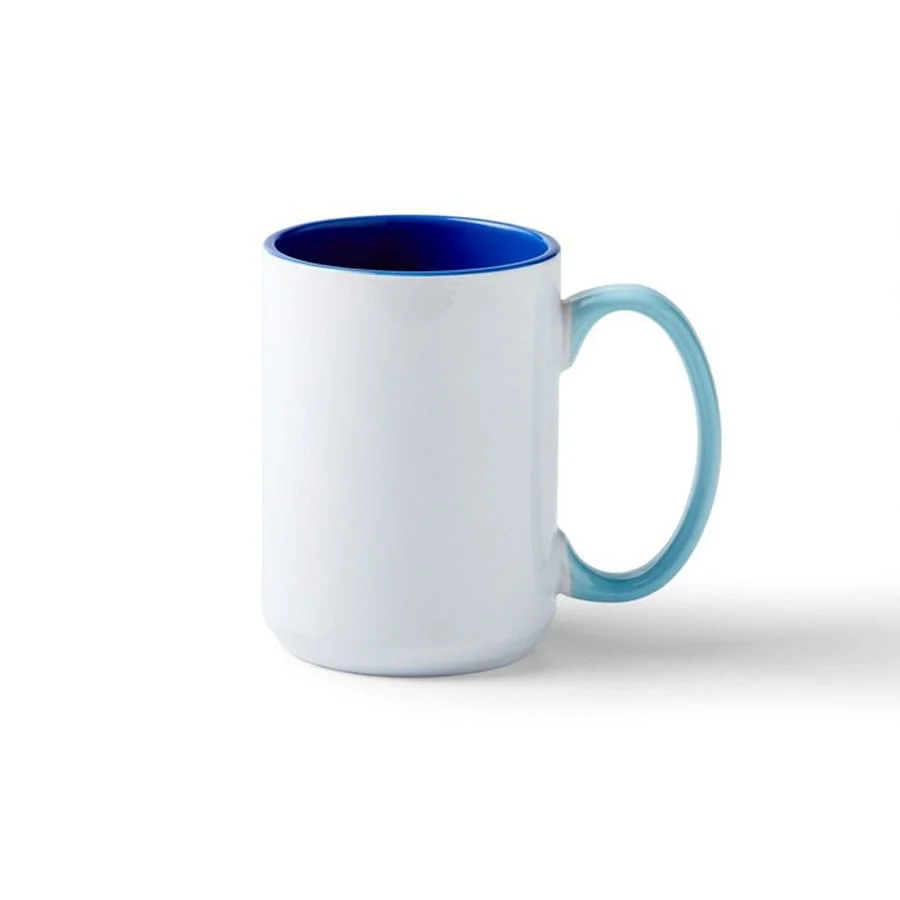 <p>Tassa bisellada Cricut Mug Press amb un toc de color únic que inclou una caixa llestosa per regalar. Amb un acabat ceràmic suau i una superfíci...