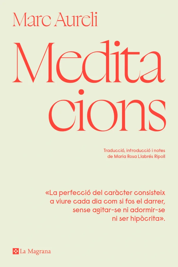 <B>La gran obra de Marc Aureli que recull els principis de l'estoïcisme</B><br><br> Marc Aureli va escriure aquesta obra per a si mateix, per ente...