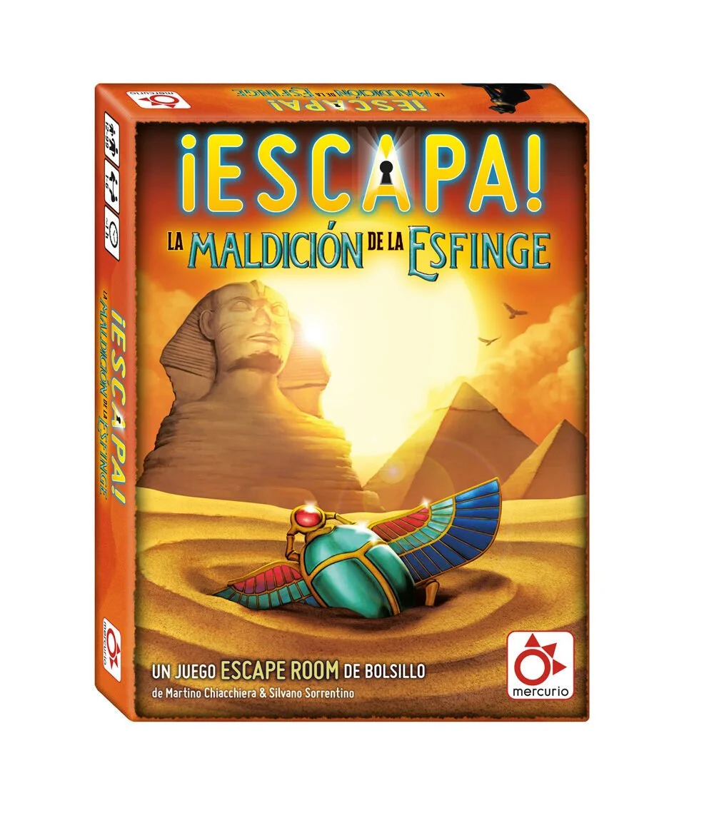 ¡Escapa! La maldición de la esfinge Mercurio ¡Escapa! La maldición de la esfinge Mercurio