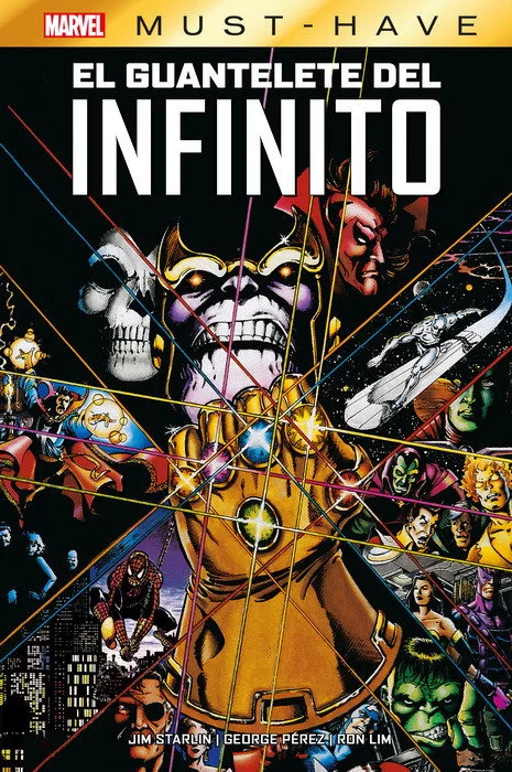 Para Thanos, el Guantelete del Infinito es el Santo Grial, el premio definitivo por su adoración hacia lamuerte. Con él, lo controla todo. Liderad...