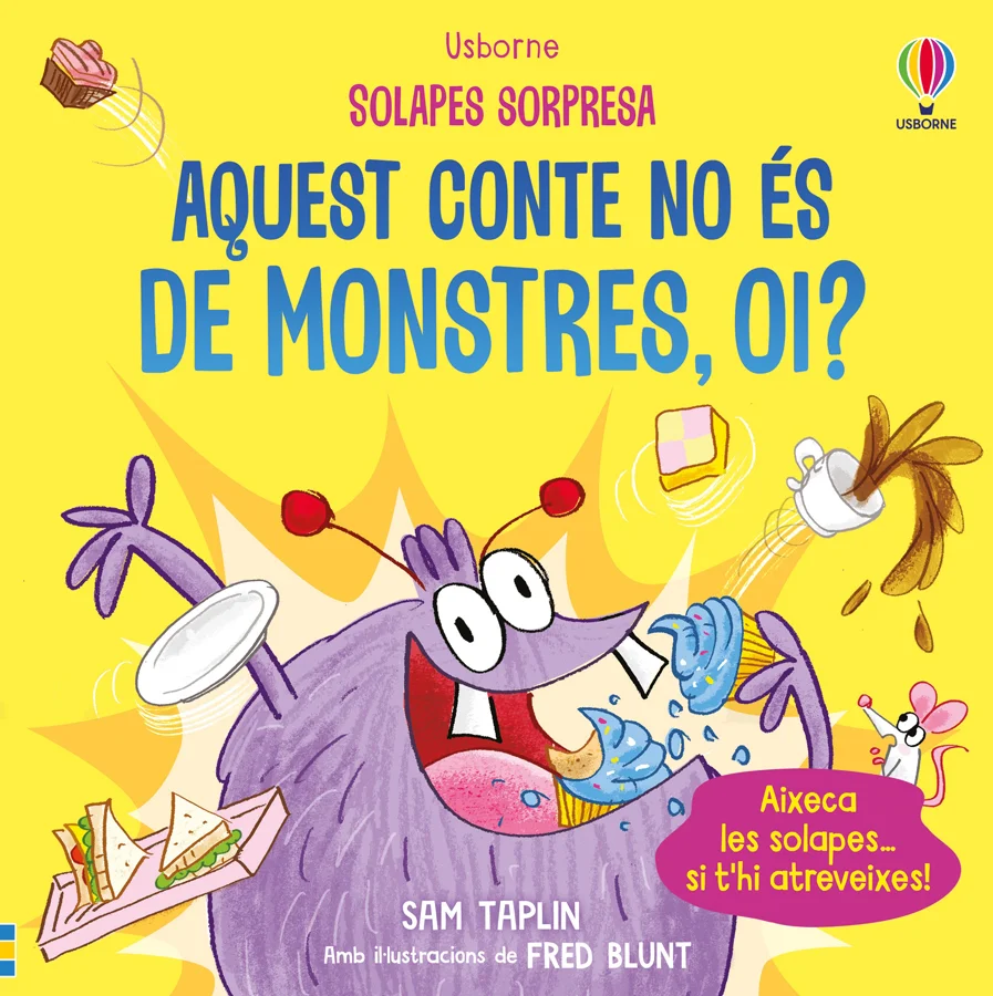 Atenció quan obriu les finestretes, perquè podrien sortir els monstres! Un original llibre en què els monstres esbojarrats amenacen amb escapar-se...