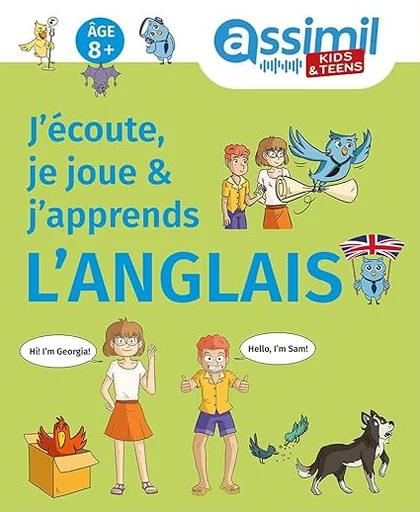 J'écoute, je joue & j'apprends l'anglais : âge 8+