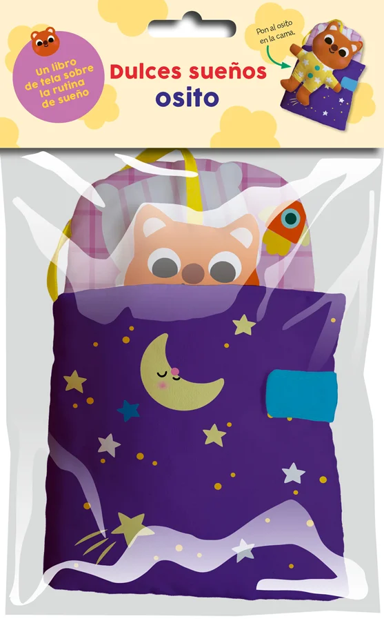 Gatito y osito están cansados, quieren ir a dormir. Pero antes tienen que bañarse, ponerse el pijama y cepillarse los dientes. Unos libritos de te...