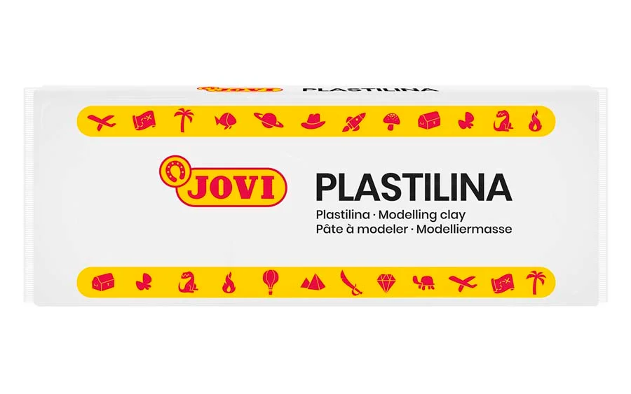 Plastilina Jovi 150g blanc Plastilina Jovi 150g blanc