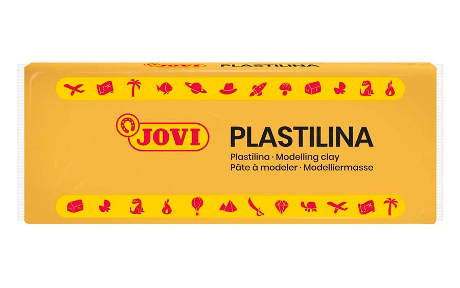 Plastilina Jovi 150g groc fosc Plastilina Jovi 150g groc fosc