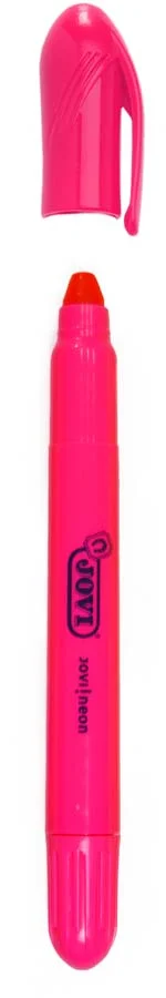 Marcador de Cera Gel Jovi fluorescent rosa 12u Marcador de Cera Gel Jovi fluorescent rosa 12u
