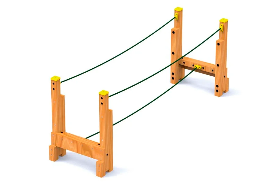 Circuit d'equilibri corda fluixa 3,36x0,9x1,26m Circuit d'equilibri corda fluixa 3,36x0,9x1,26m
