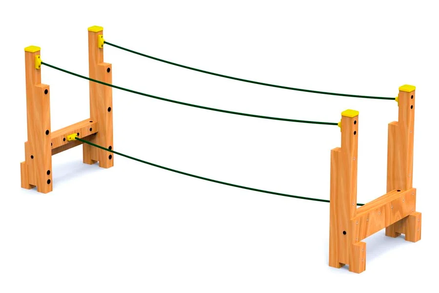 Circuit d'equilibri corda fluixa 3,36x0,9x1,26m Circuit d'equilibri corda fluixa 3,36x0,9x1,26m