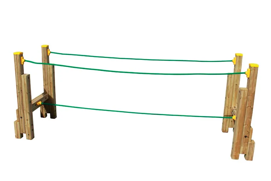 Circuit d'equilibri corda fluixa 3,36x0,9x1,26m Circuit d'equilibri corda fluixa 3,36x0,9x1,26m