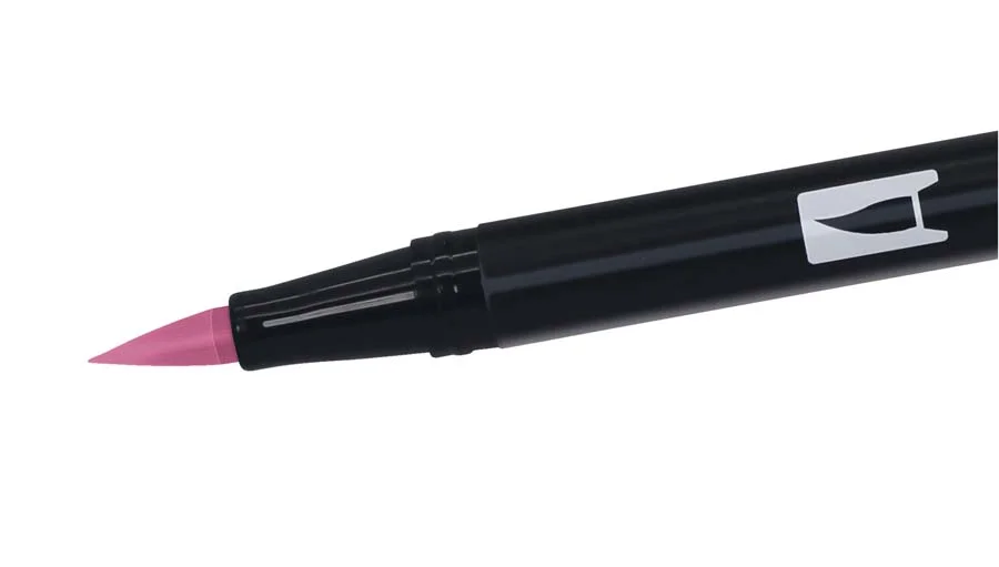 Retolador Tombow Dual Brush malva Retolador Tombow Dual Brush malva
