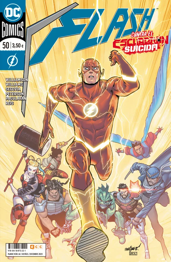 ¡Flash contra el nuevo Escuadrón Suicida! ¿Quién es el cazador y quién es la presa? Incluye una historia de complemento protagonizada por el Capit...