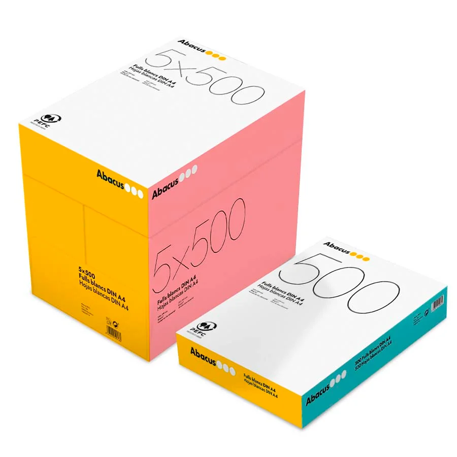 Paper blanc Abacus PEFC A4 80g 500 fulls