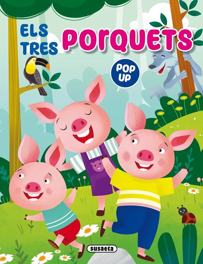 Llegeix i gaudeix del clàssic conte de Els tres porquets amb aquest llibre que té cinc fantàstics pop-up que omplen cada pàgina. Amb coberta encoi...