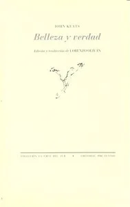 John Keats (1795-1821) tuvo apenas cuatro años, y dos de ellos lastrados por la enfermedad, para dejarnos una obra eterna que, al contrario que la...