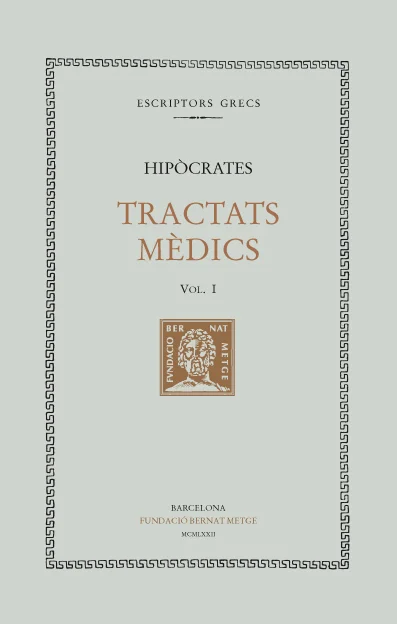El primer volum dels Tractats mèdics d'Hipòcrates presenta el seu estudi sobre l'epilèpsia, que els antics anomenaven el mal sagrat.