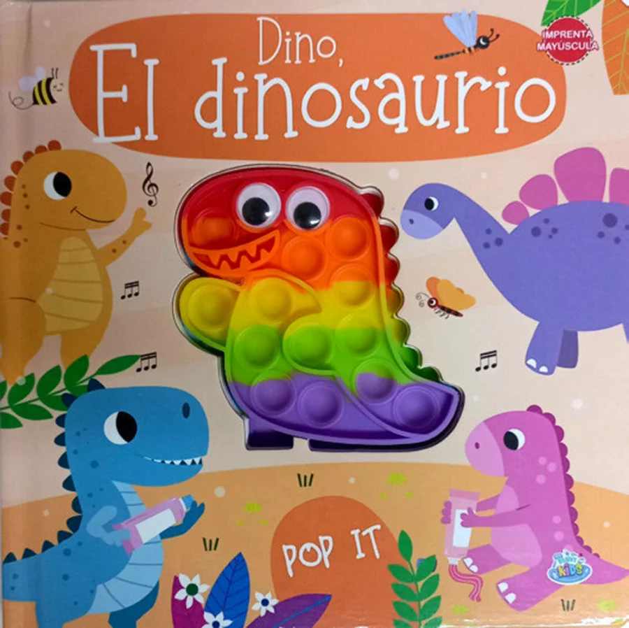 Explora la era prehistórica con 'Dino, el Dinosaurio'. Este emocionante libro Pop It combina diversión táctil con la fascinante historia de Dino, ...