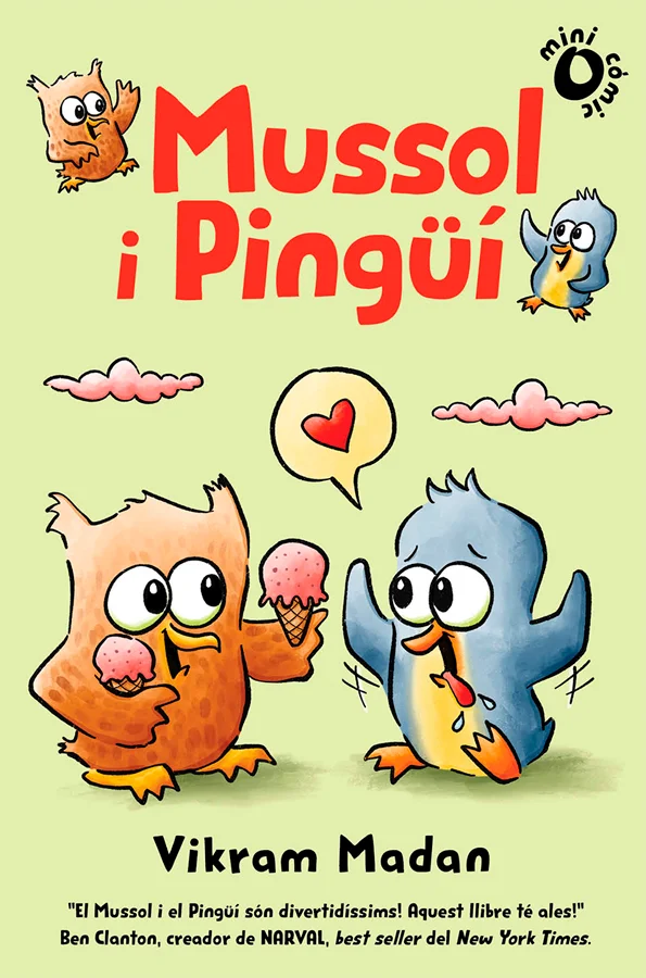 <p><b>Dos amics amb plomes, Mussol i Pingüí arriben per a la generació d’emojis en aquesta encantadora novel·la gràfica per a lectors emergents.</...