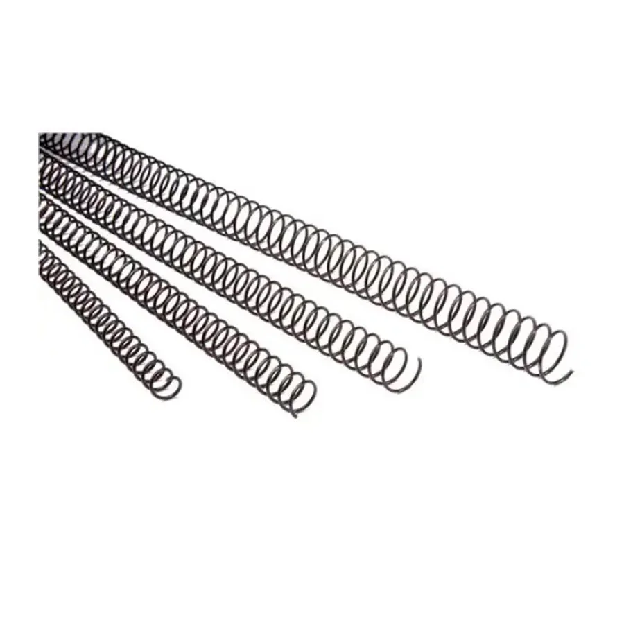 Enquaderandors d'Espiral metàl.lic Fellowes 14mm negre 100u Enquaderandors d'Espiral metàl.lic Fellowes 14mm negre 100u
