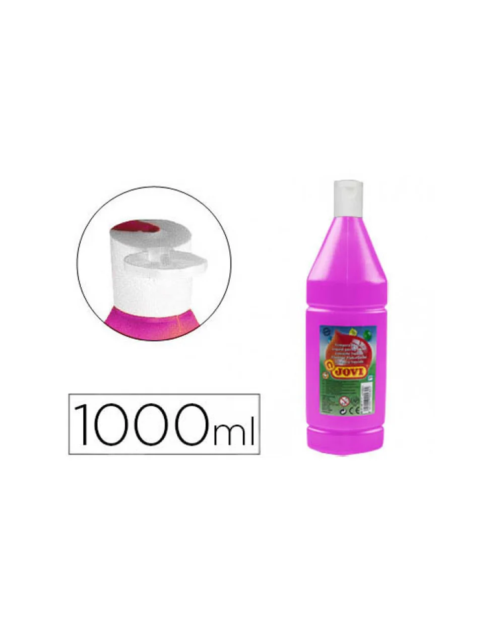 Témpera Jovi 1000ml magenta Témpera Jovi 1000ml magenta