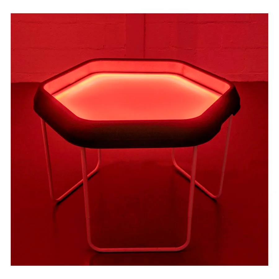 Safata sensorial LED Tuff Tray amb suport ajustable Safata sensorial LED Tuff Tray amb suport ajustable