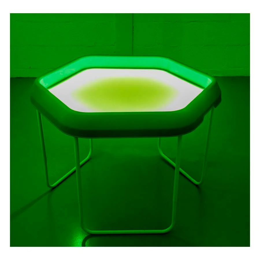 Safata sensorial LED Tuff Tray amb suport ajustable Safata sensorial LED Tuff Tray amb suport ajustable