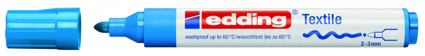 Retolador Edding Textile 4500 blau