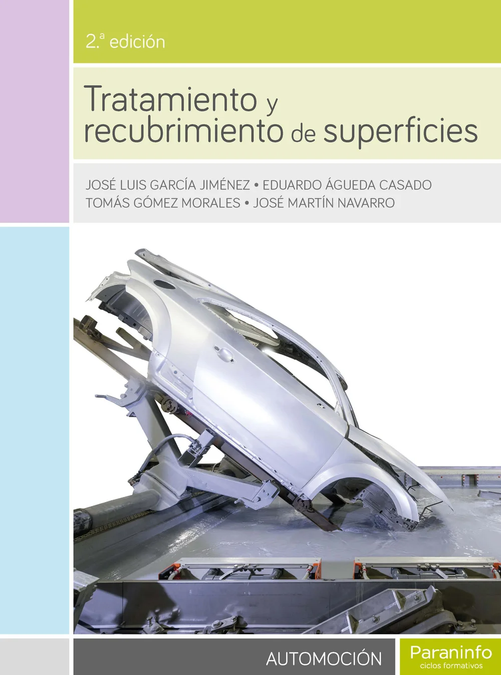 Este libro desarrolla los contenidos del módulo,profesional de Tratamiento y Recubrimiento de Superficies,del Ciclo Formativo,de grado superior de...