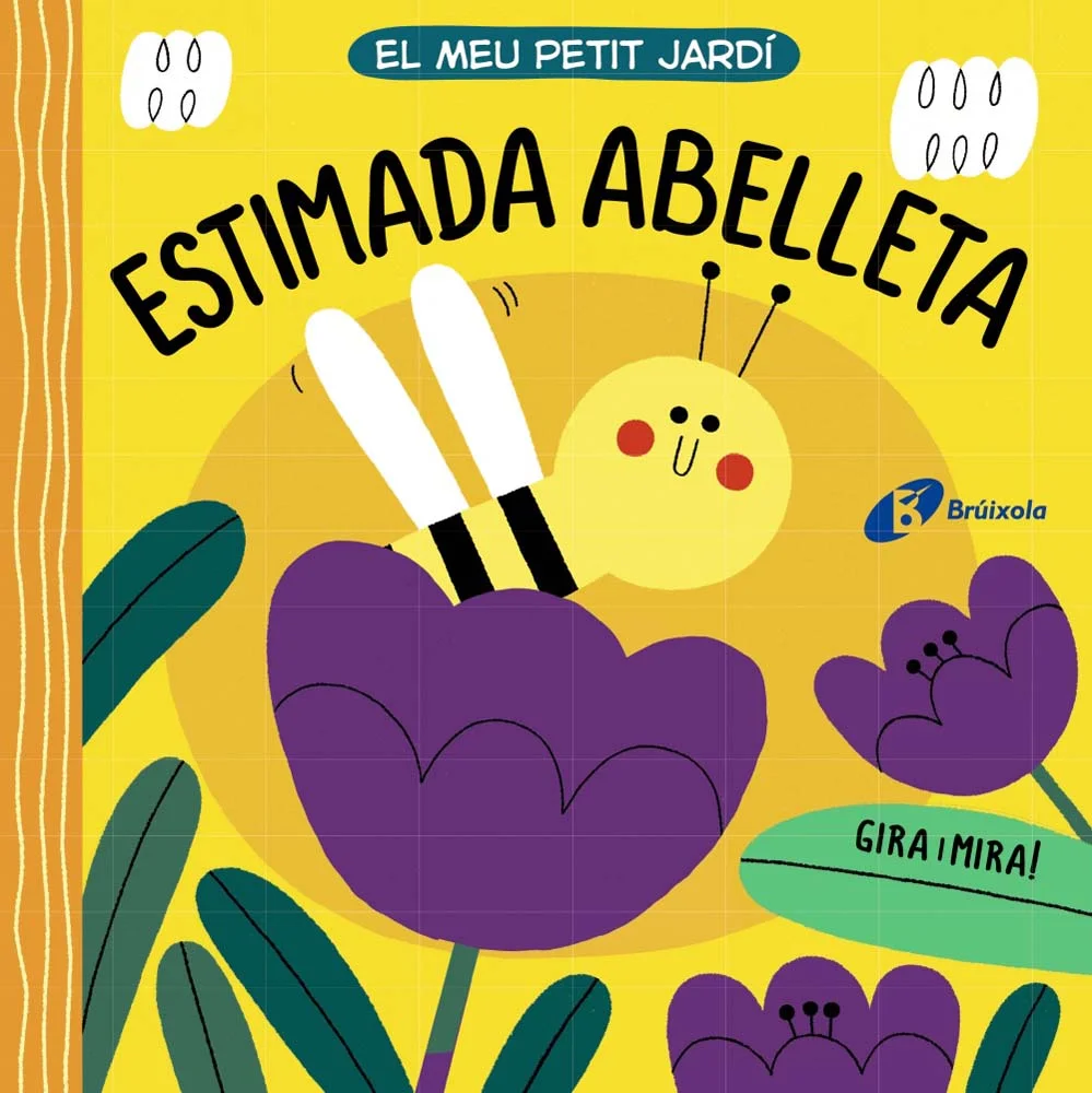 Vola amb l'abelleta pel jardí i coneix el seu petit món! Gira les peces d'aquest llibre meravellós i descobriràs curiositats increïbles.