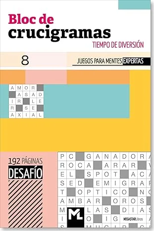 Disfruta de tus pasatiempos favoritos con el Bloc de crucigramas desafío de Megastar Libros, calidad garantizada. Descubre el resto de nuestros tí...