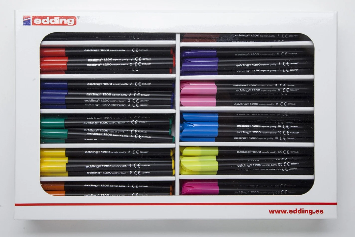 Retoladors de colors Edding 1200 pack escolar 120u Retoladors de colors Edding 1200 pack escolar 120u